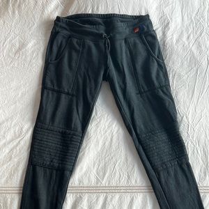 Aviator Nation Moto sweatpants - Charcoal